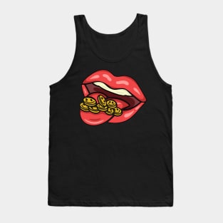 Smile and lips Tank Top